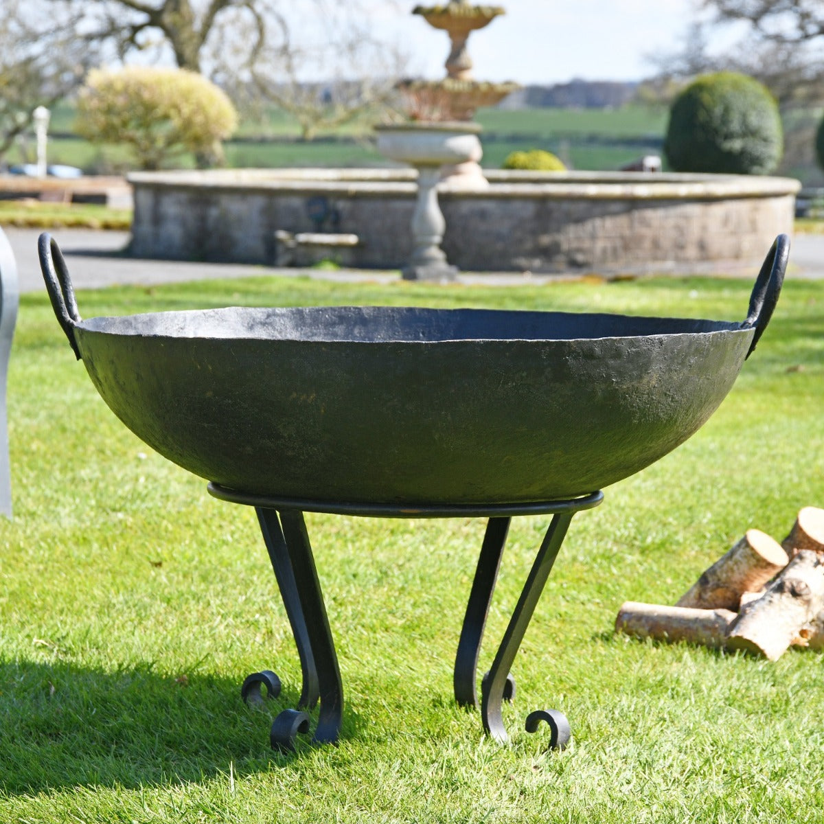 80cm Iron Kadai Fire Bowl 