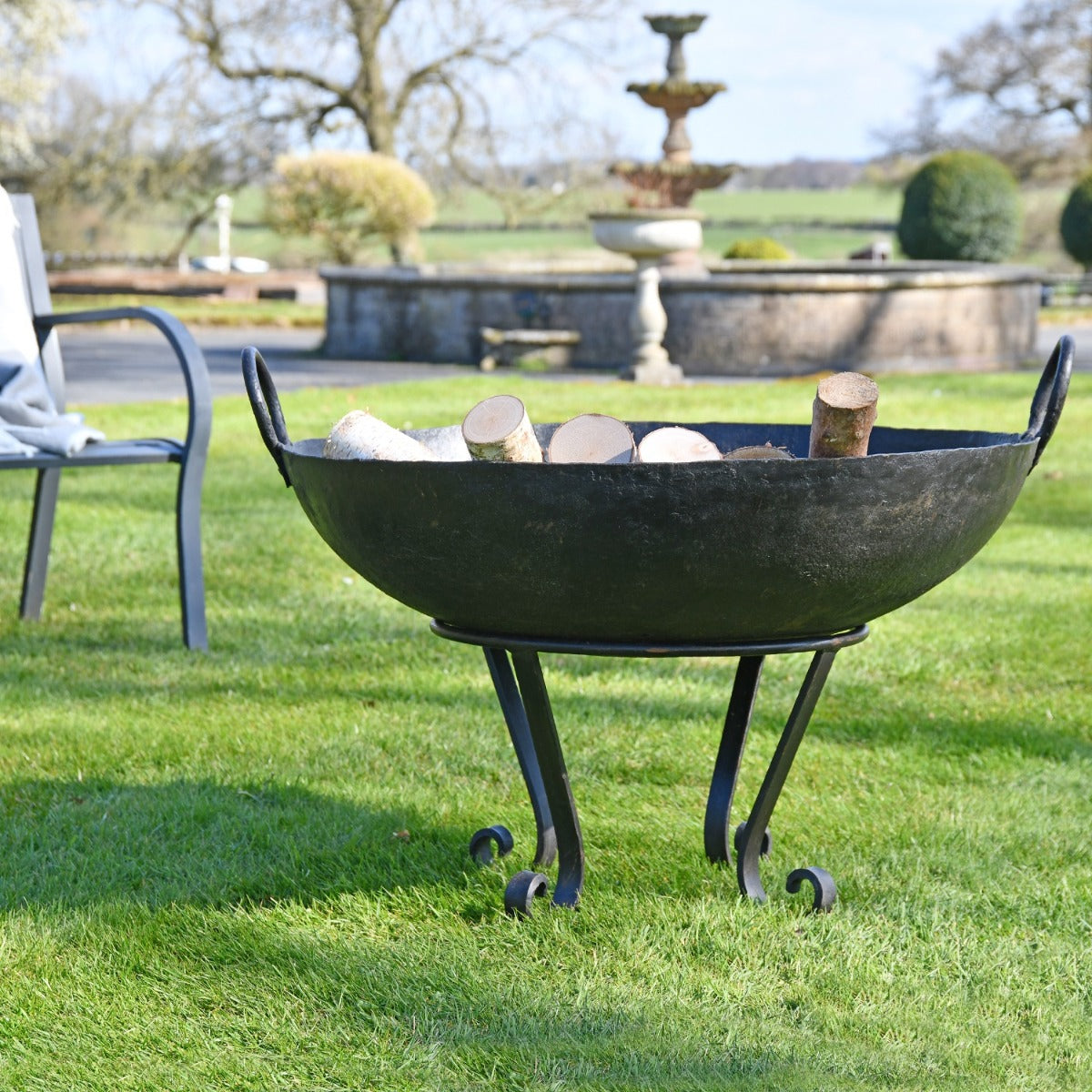 80cm Iron Kadai Fire Bowl 