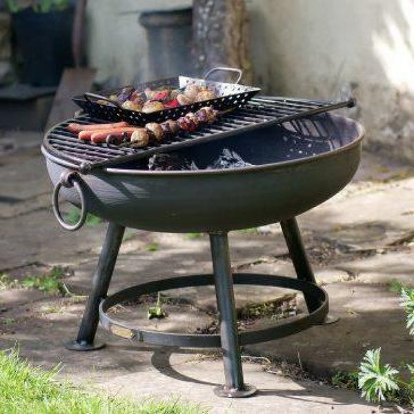 80cm Diameter Steel Garden Fire Pit