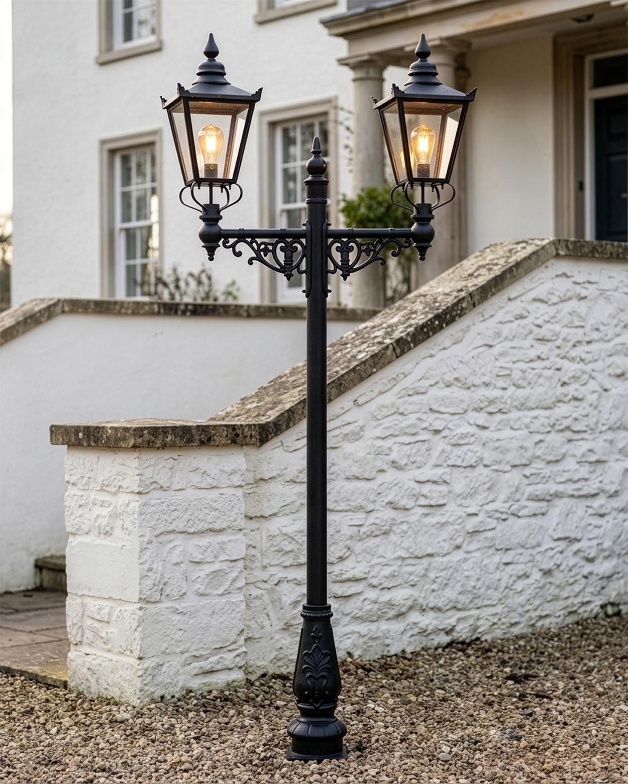 The Countess Lamp Post Digital Illustration