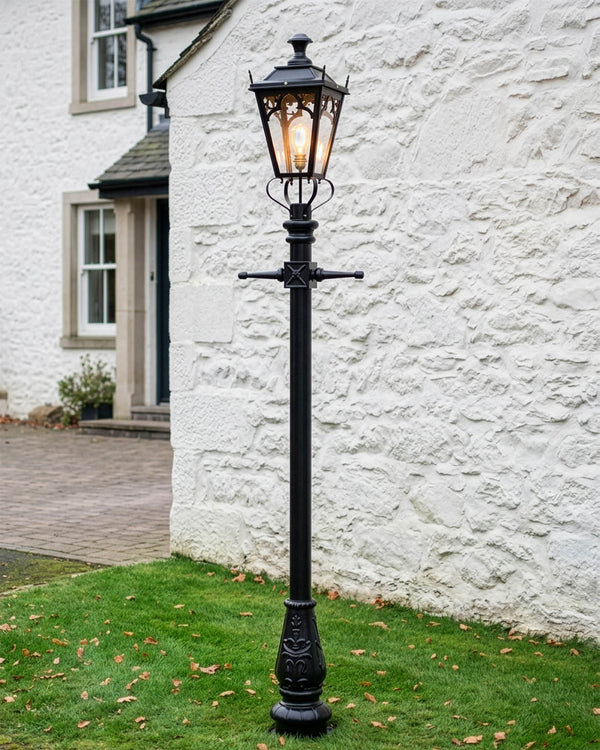 Gothic Garden Feature Lamp Post