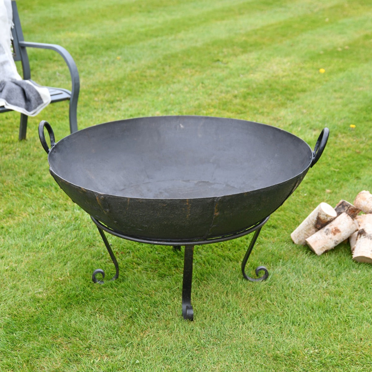 90cm Kadai Iron Fire Bowl 