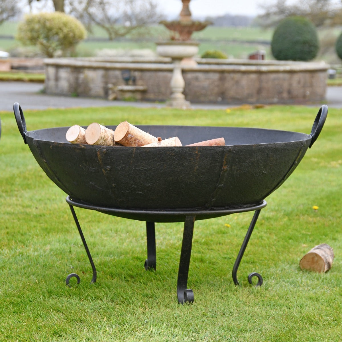 90cm Iron Kadai Fire Bowl 