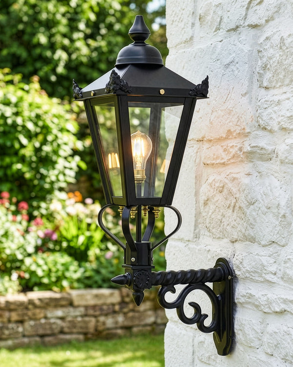 Black Victorian Wall Light