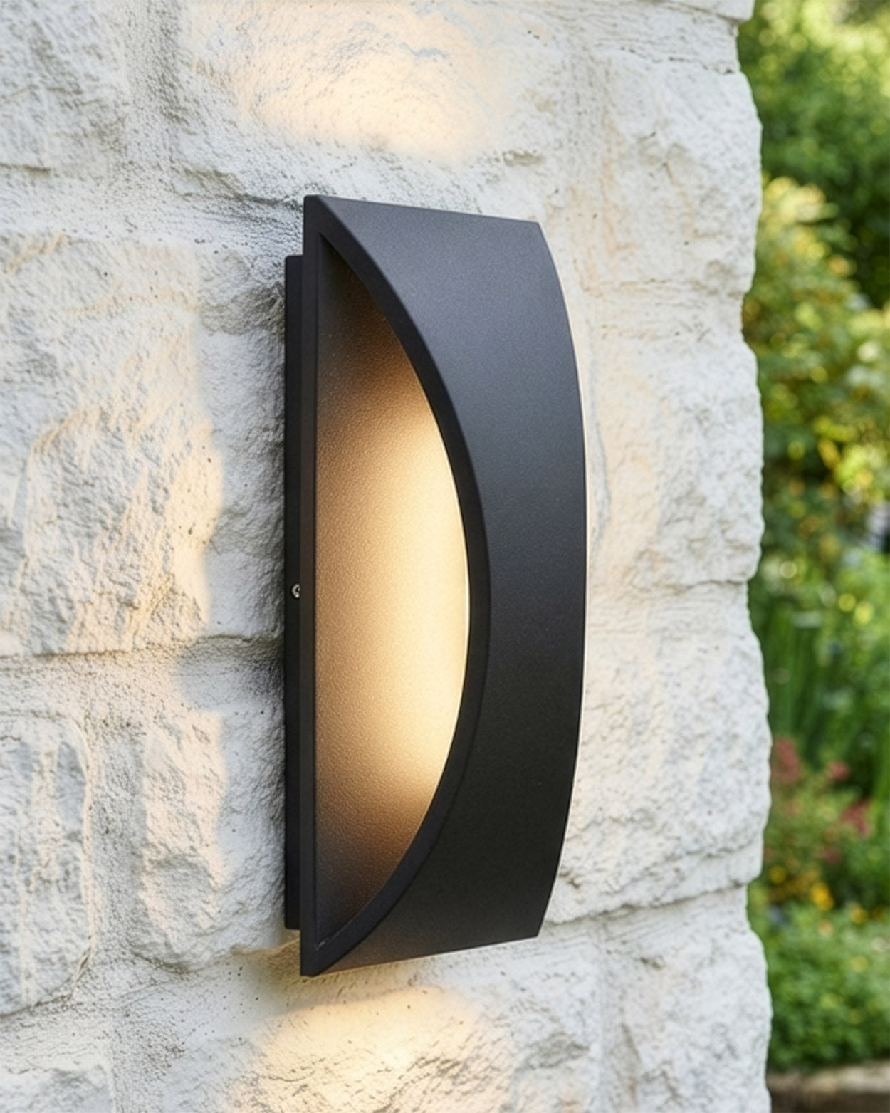 'Sedgwick' Up And Down LED Wall Light Digital Illustration 