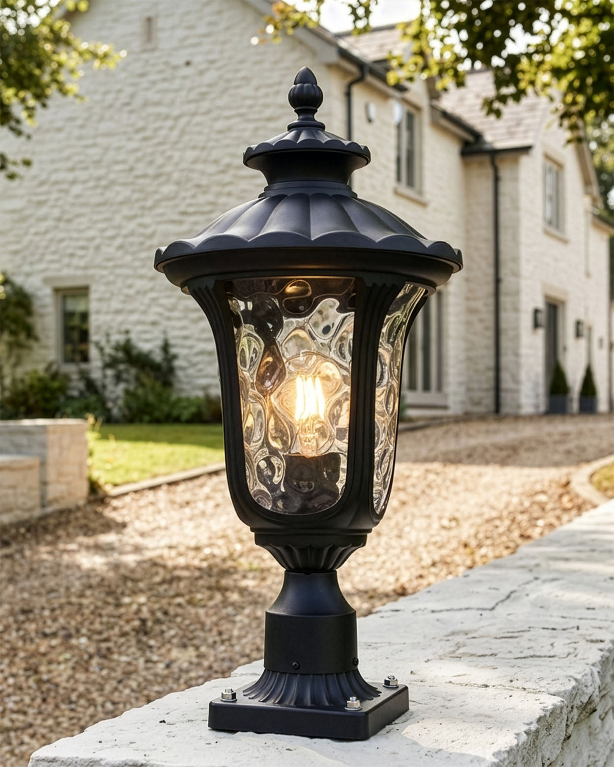'Wootton' Pillar Light Digital Illustration