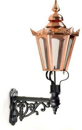 Medium Copper Hexagon, Capella Wall Light Set