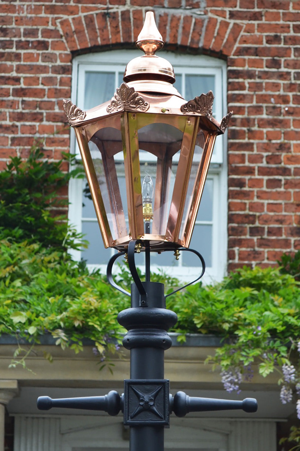Lanteen From The Copper Garden Lamp Post