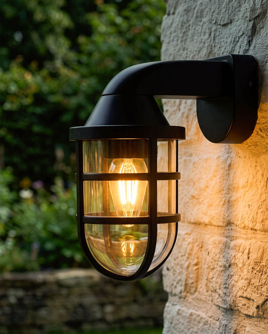 'Cruise' Maritime Wall Light Digital Illustration At Night