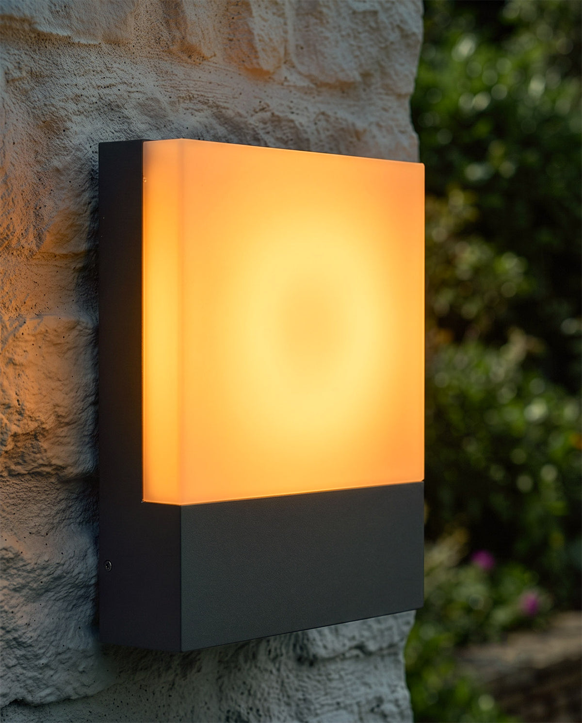 'Naworth' LED Wall Light Digital Illustration  At Night