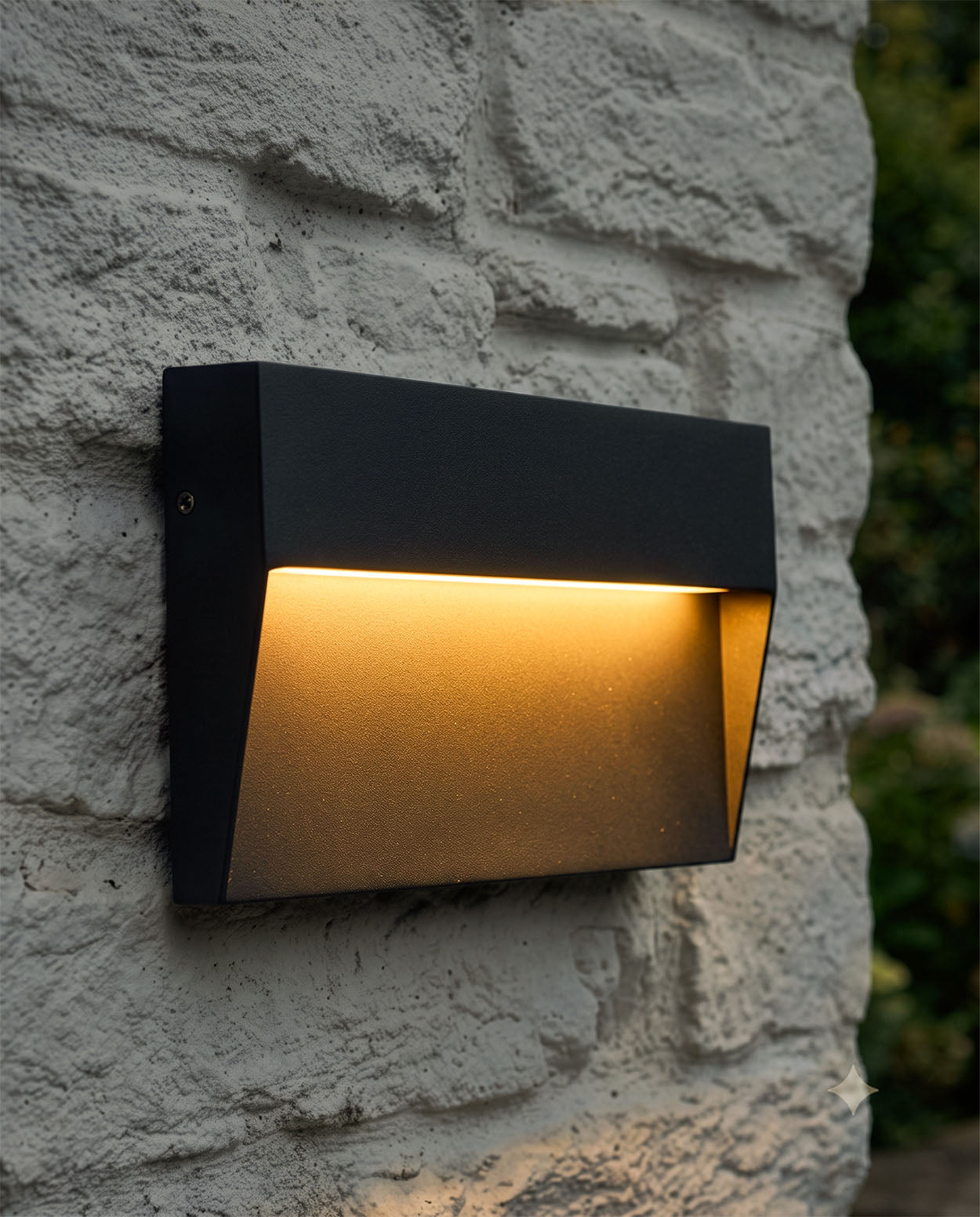 'Wharton' LED Step Light Digital Illustration At Night
