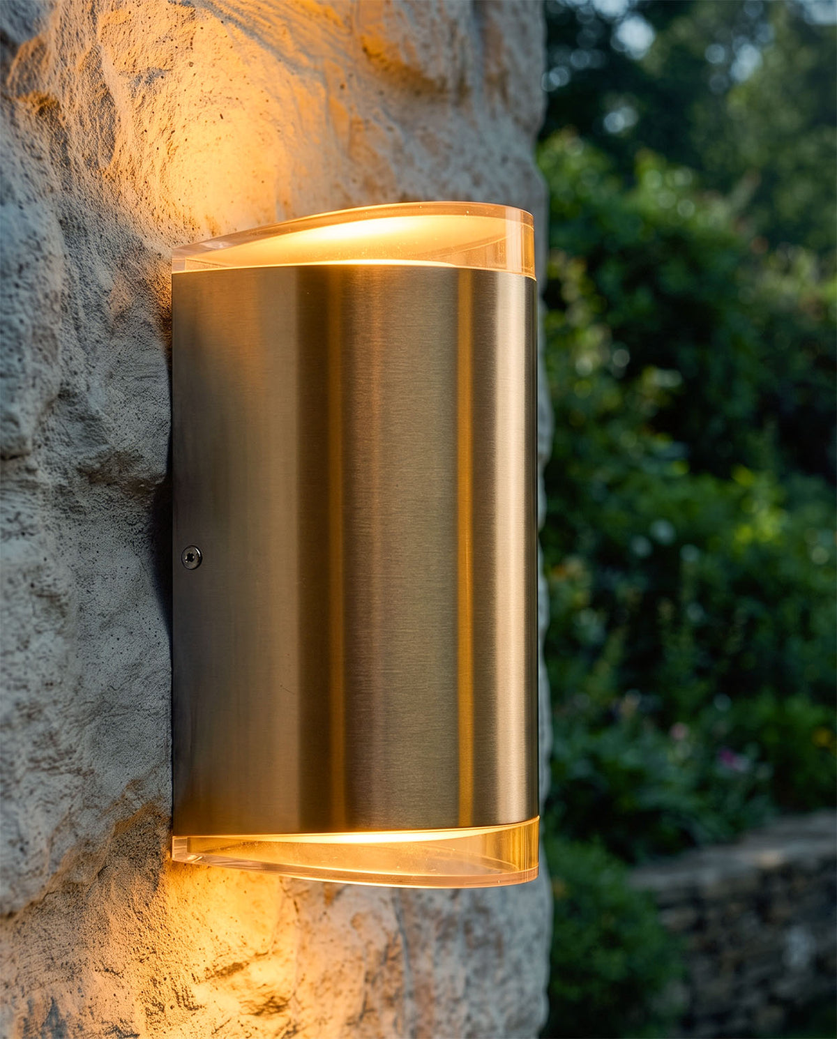 'Rusland' Up And Down LED Wall Light Digital Illustration At Night