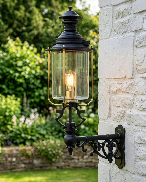 Belgravia Glass Garden Wall Light