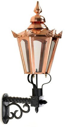 Medium Copper Hexagon, Royale Wall Light Set