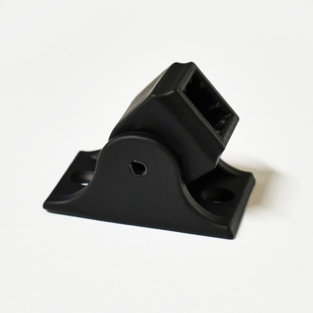 Individual Adjustable Rake Bracket for Metal Stair Spindles - thumbnail