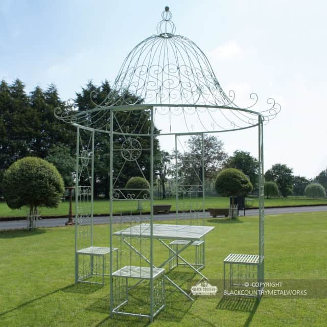 'St Rimini' Pale Green Gazebo - thumbnail