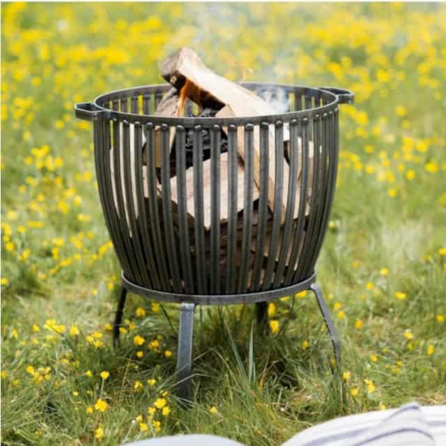 'Alverton' Large Steel Fire Pit - thumbnail