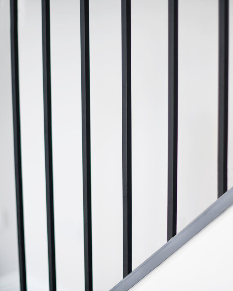View of the steel straight spindle