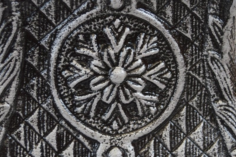 Ornate Squared Sundial Plinth