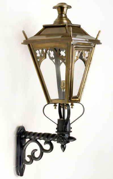 Antique Brass Deluxe 'Dorchester' Wall Light