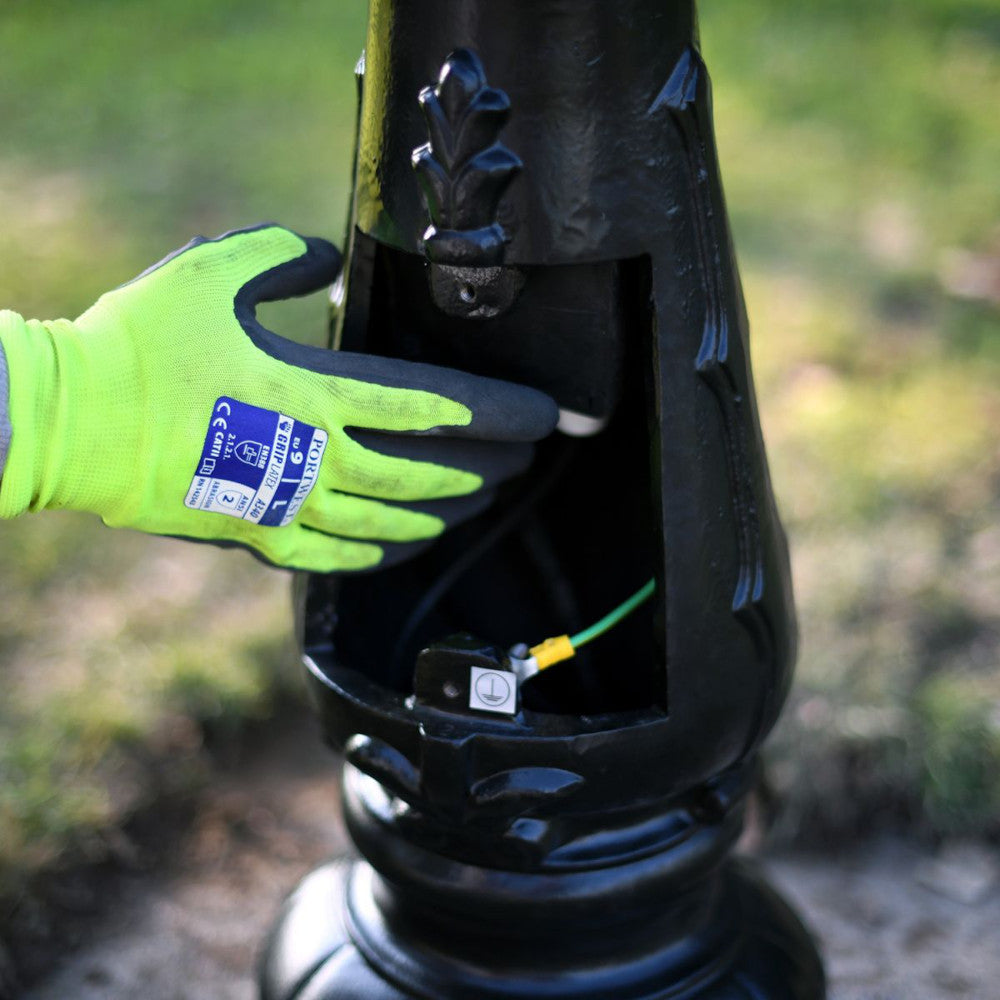Close up of the inspection chamber 