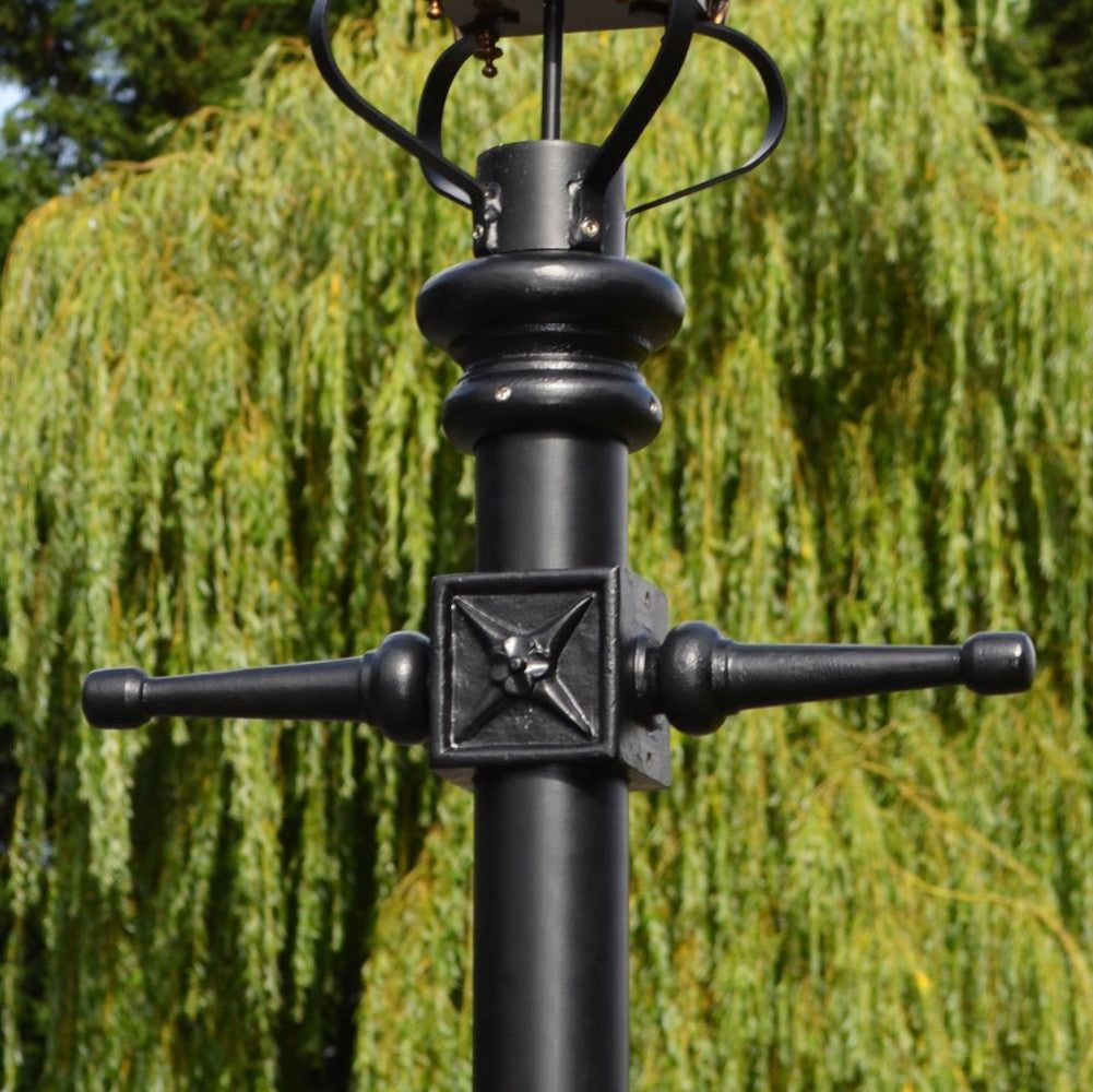 Magnified view of the ladder bars 