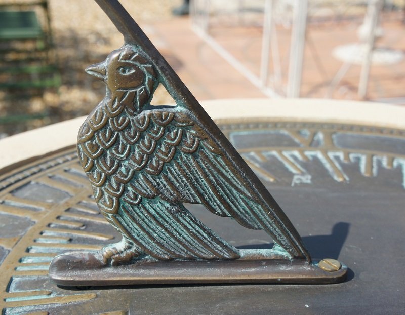 Brass "The Best is Yet to Be" Sundial