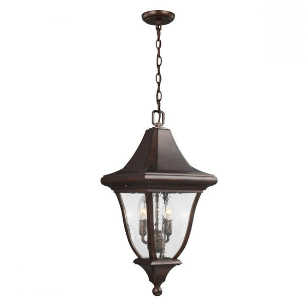 Antique Bronze Chain Hanging Porch Light
