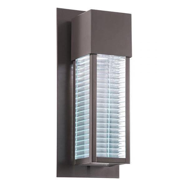 'Bergheim' Contemporary Antique Bronze Architect Wall Light