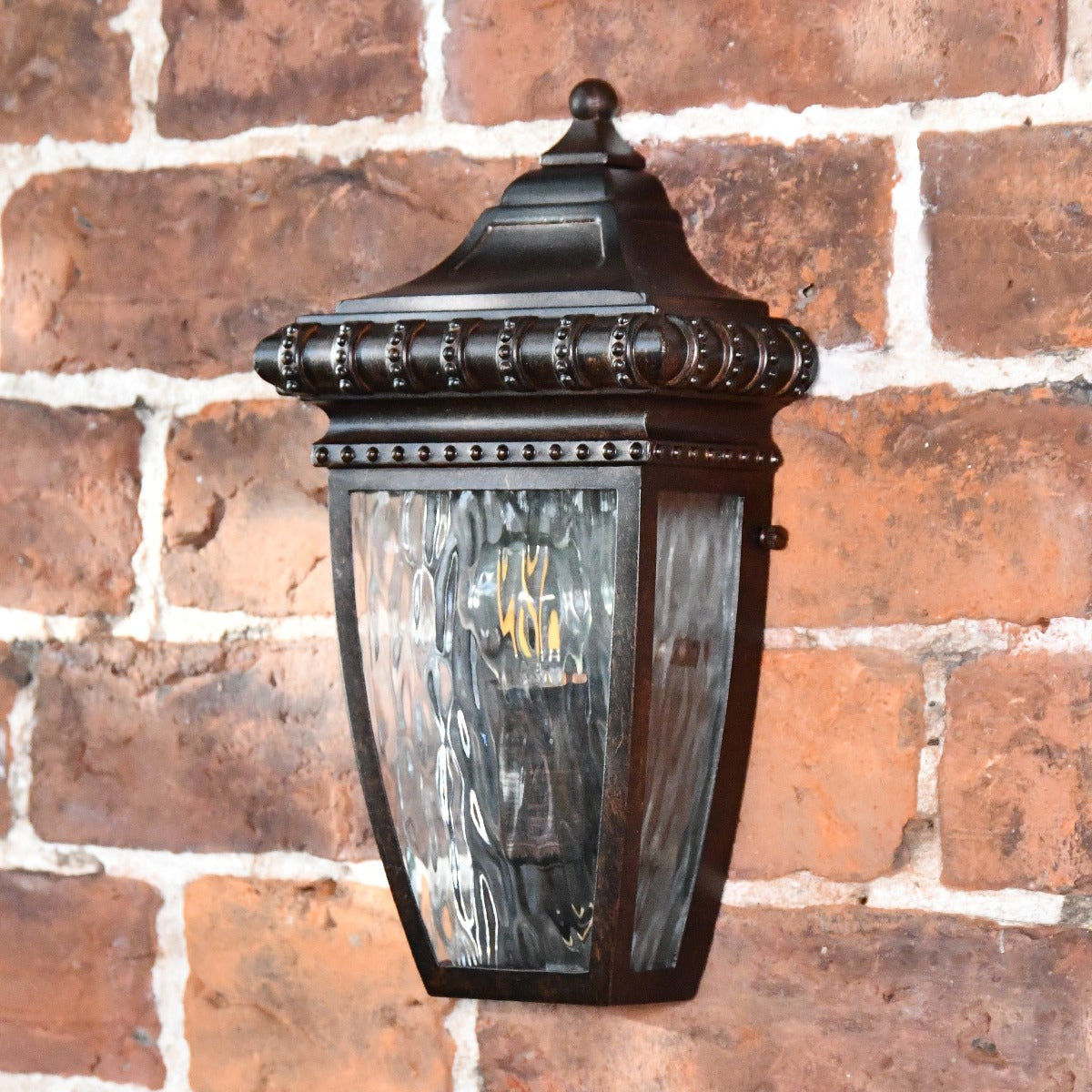 Antique Bronze Half Wall Lantern