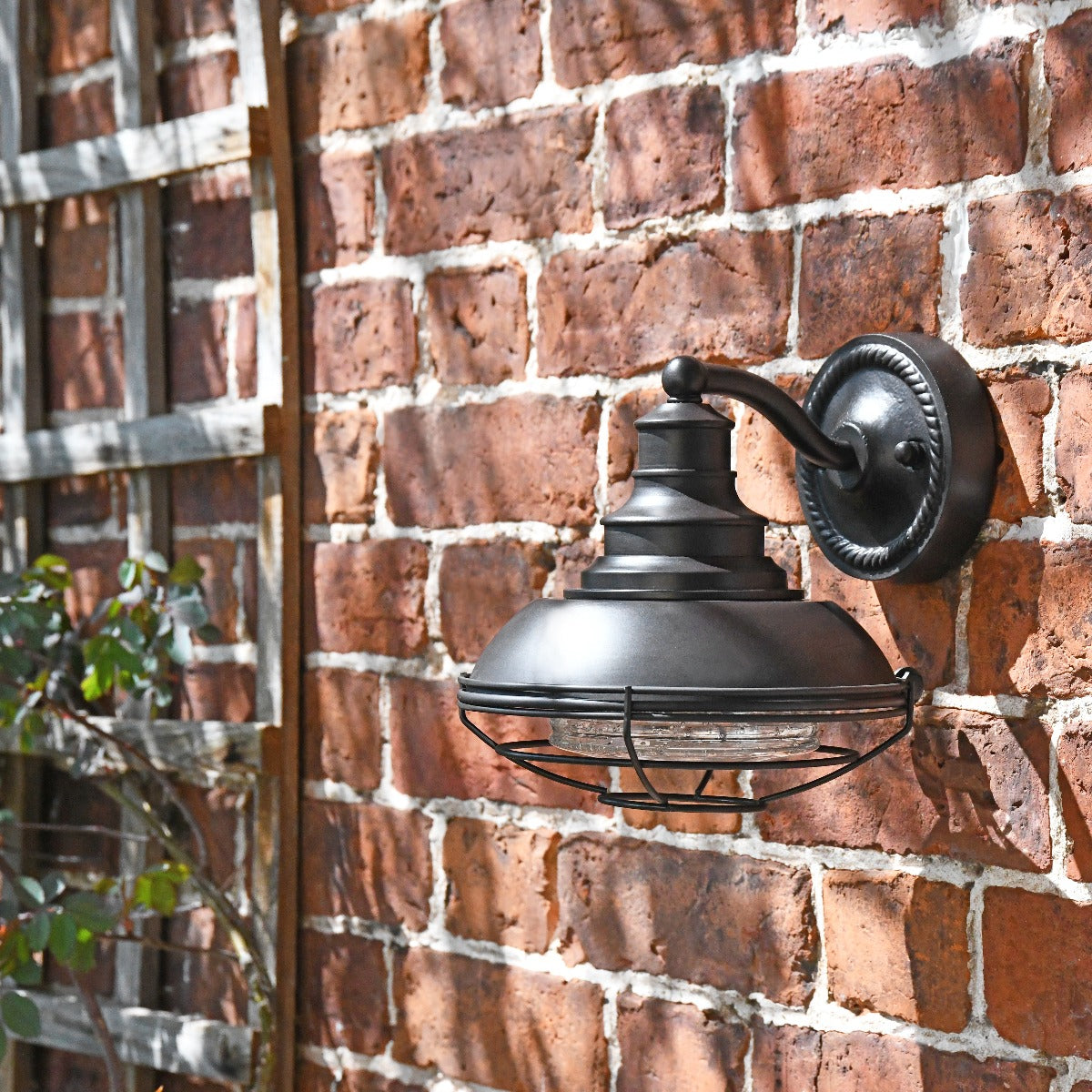 Antique Bronze Nautical Inspired Wall Lantern