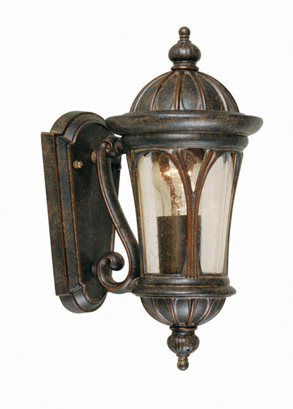 Antique Bronze Ornate Wall Lantern