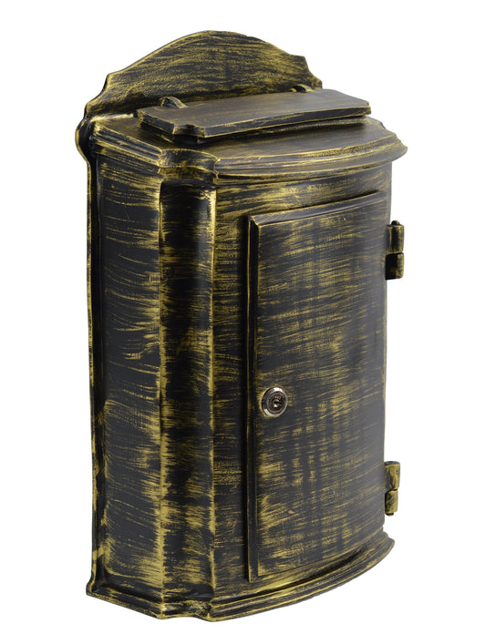 York Bronze Post and Parcel Box