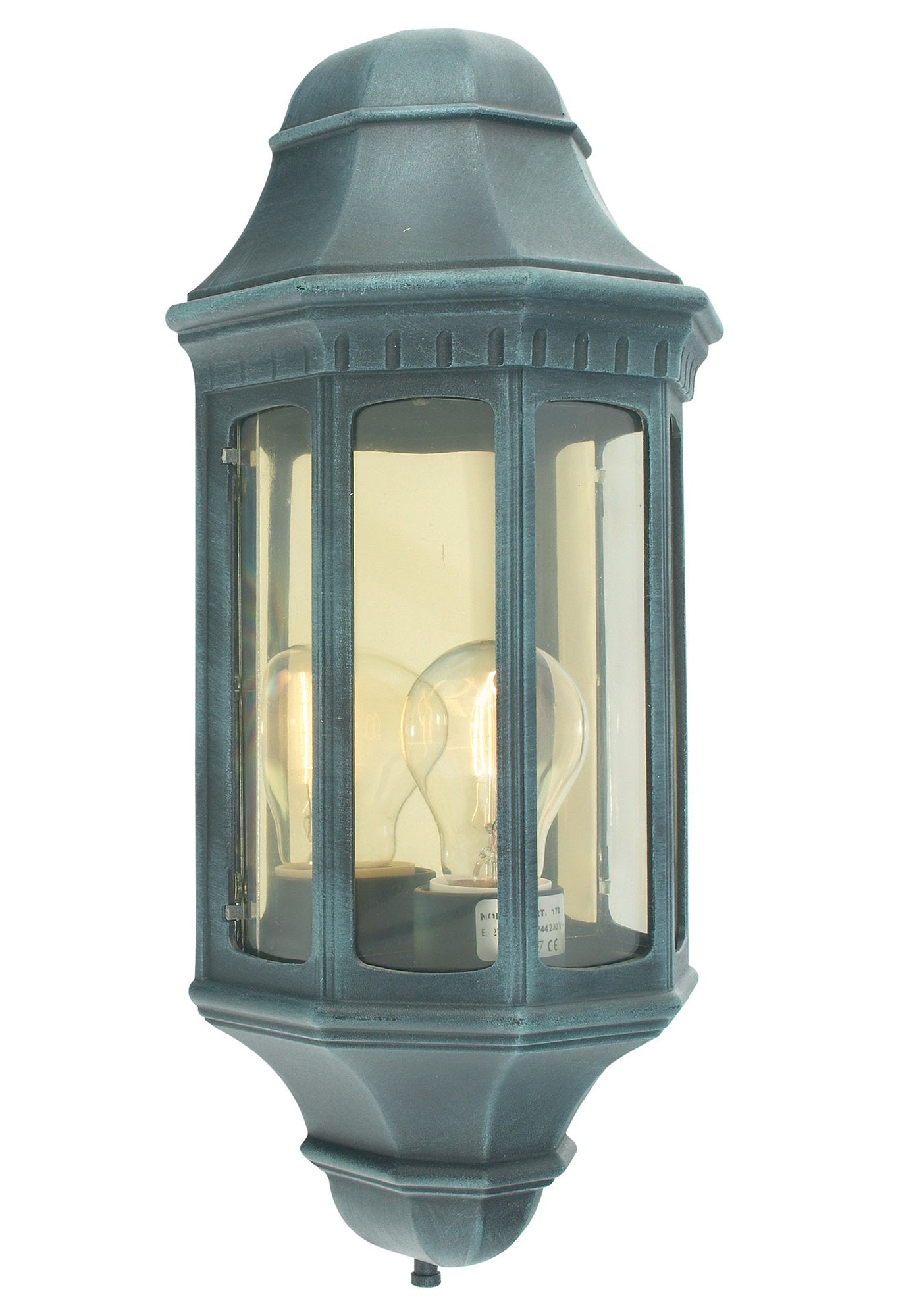 Traditional Flush Half Wall Lantern