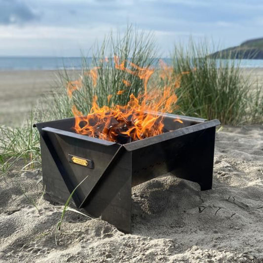 'Antony' Flat Pack Fire Pit And Barbecue 