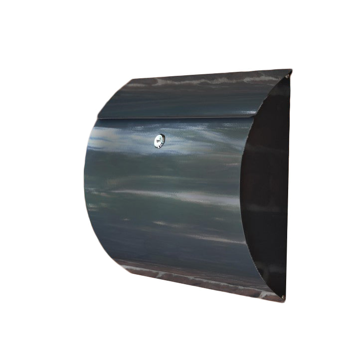 "Arlington" Wall Mounted Post Box in a Grey Finish