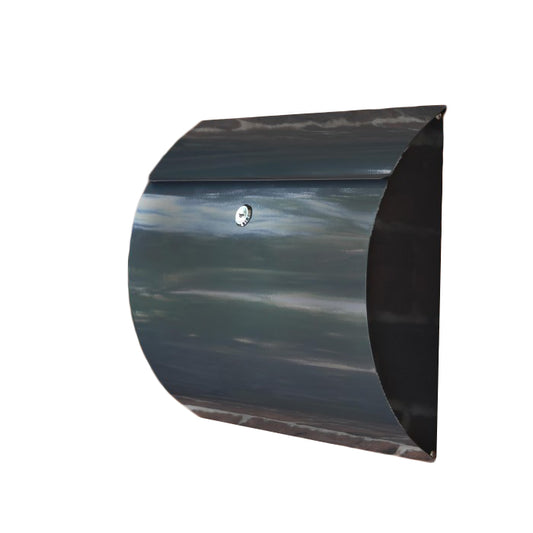 "Arlington" Wall Mounted Post Box in a Grey Finish
