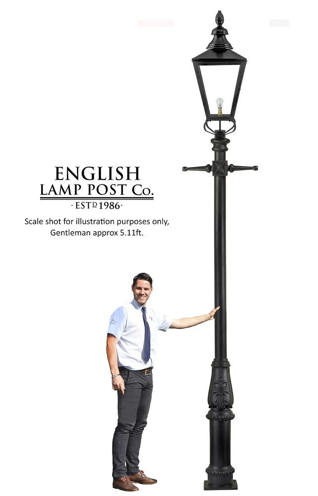 Large Cambridge Lamp Post Set 3.93m
