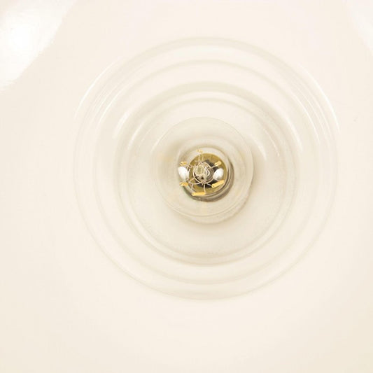 Baby Blue Bowl-Shaped Hanging Pendant Light