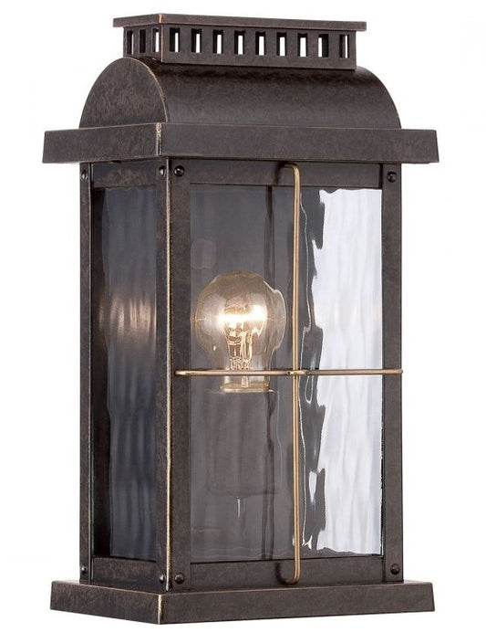 "Balderstone" Dark Bronze Flush Wall Light