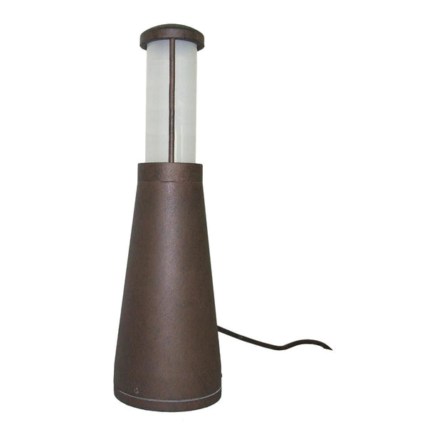 'Baron' Plain Aged Iron Pillar Light