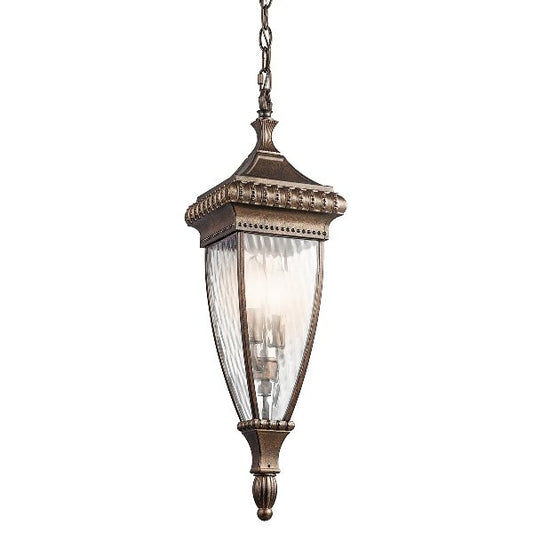 Baroque Antique Bronze Chain Lantern