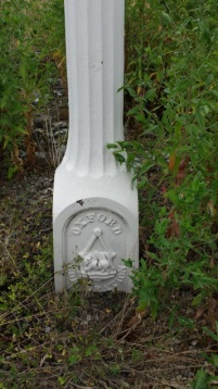 Reclaimed Genuine Victorian lamp post and lantern for sale
