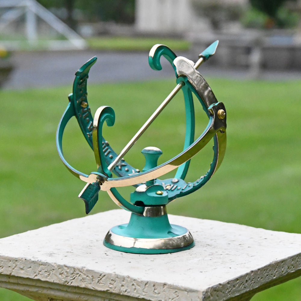Behind view of Armillary Sphere 