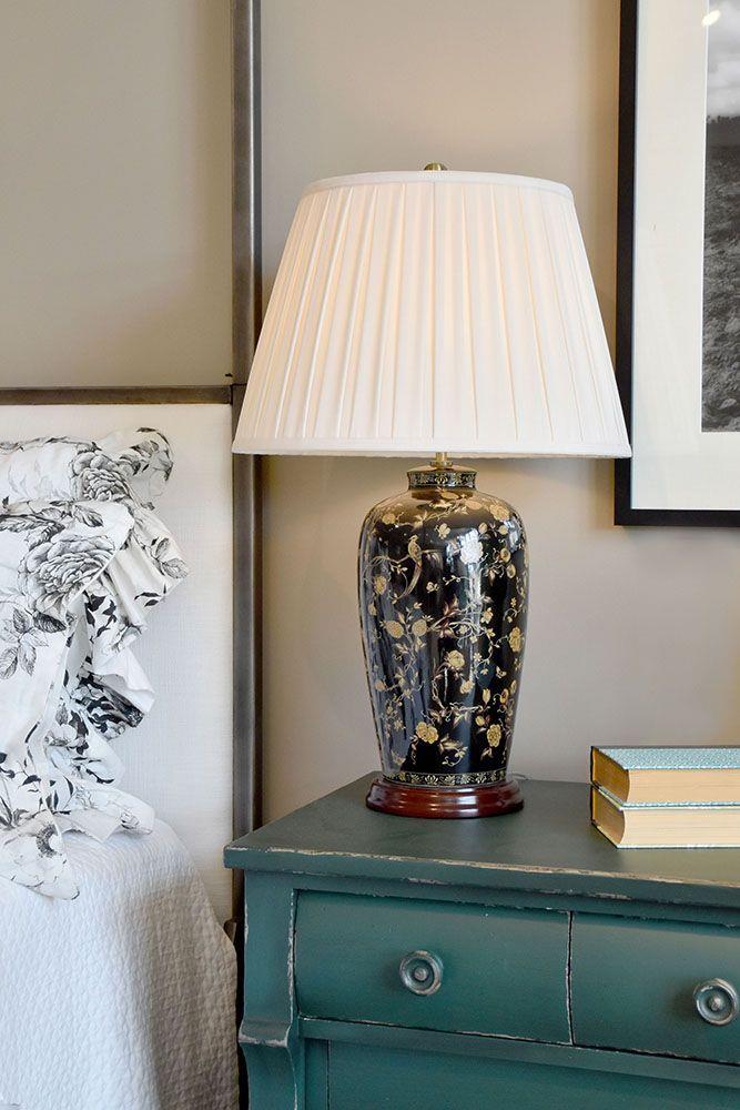 The bird inspired lamp in a bedroom