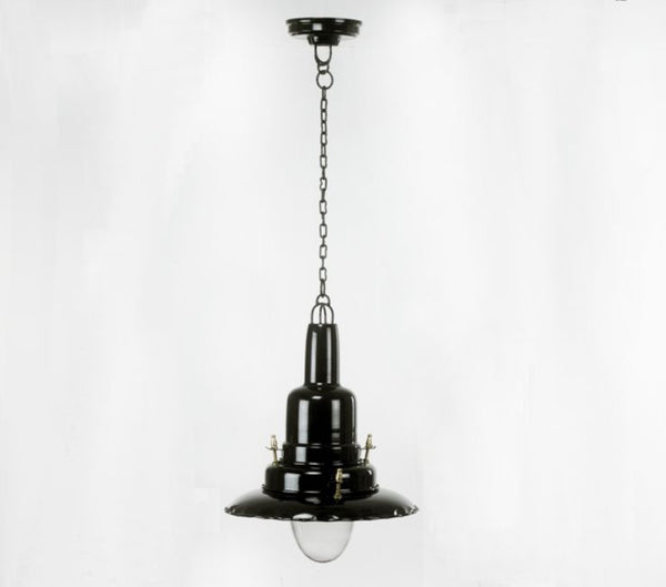 'Betchton' Black Coach House Inspired Pendant Light