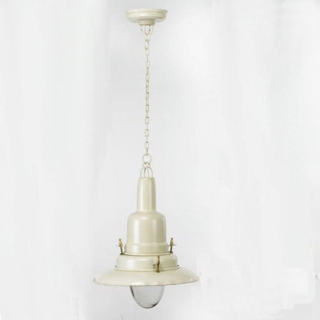 'Betchton' Cream Coach House Inspired Pendant Light - thumbnail
