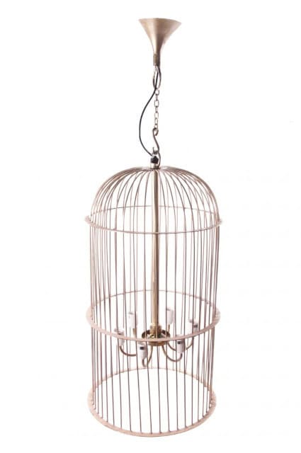 'Bexton' Bird Cage Chandelier Pendant Light - thumbnail