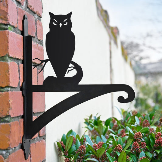 "Owl" Garden Hanging Basket Bracket