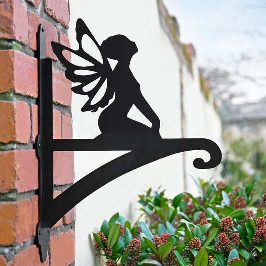 "Fairy" Garden Hanging Basket Bracket In Situ